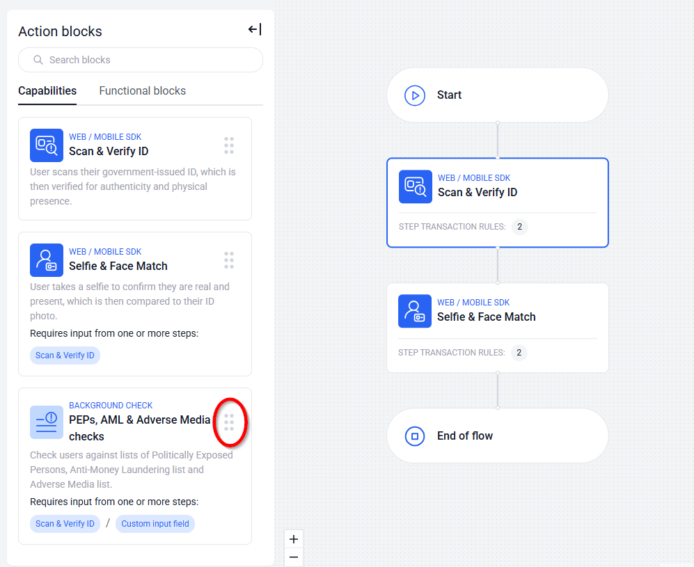 Drag and Drop Builder