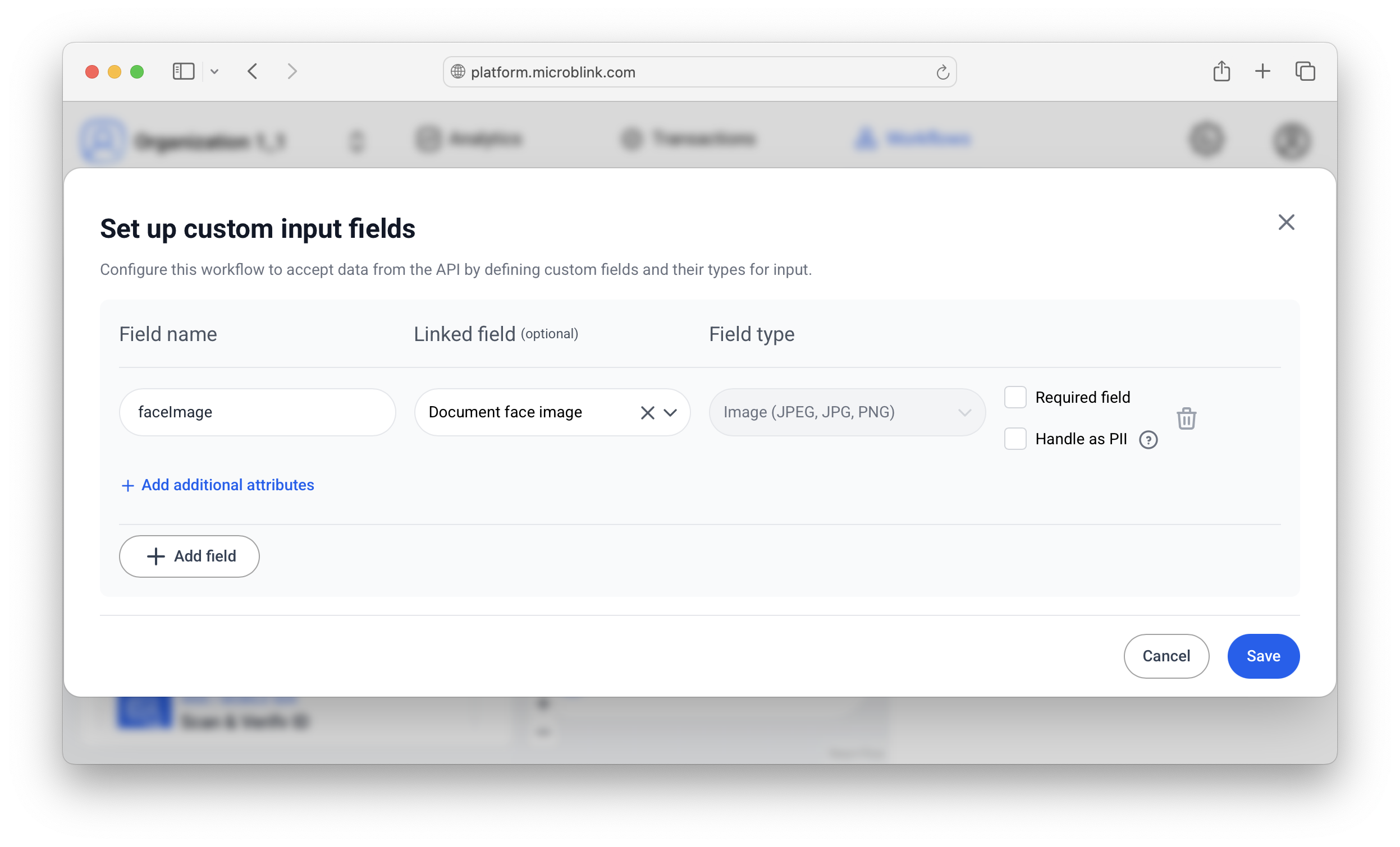 Start node configuration